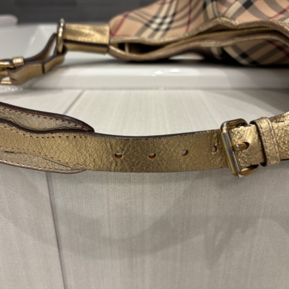 Burberry Ryder Haymarket Hobo - Picture 8 of 12